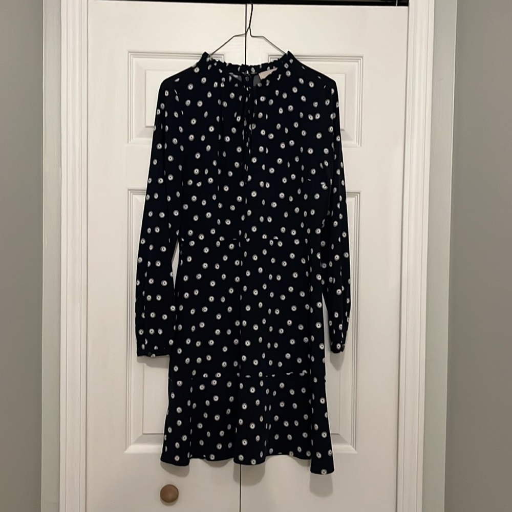 Anne Taylor Loft dress long sleeve, tiered.